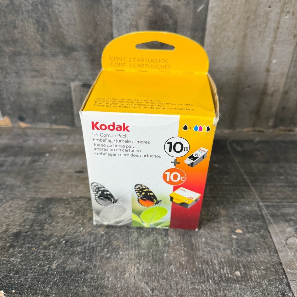 Kodak Ink Combo Pack 10C 10B New Old Stock